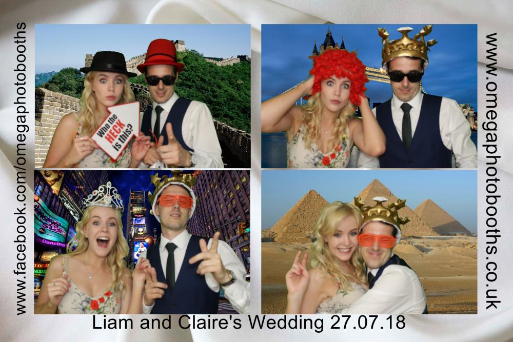 Liam & Claire's Wedding | View more photos from the event at gallery.omegaphotobooths.co.uk/u/Omega-Photobooths/Liam-Claires-Wedding